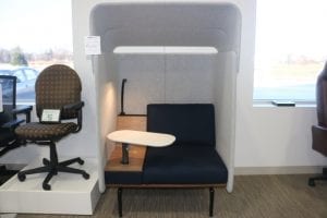 OFS Heya Full Surround Lounge Chair with Canopy NEW