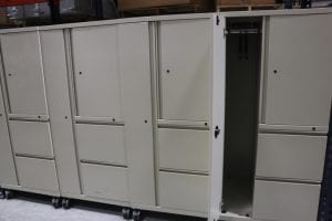 HERMAN MILLER Storage Towers Mobile Filing Wardrobe