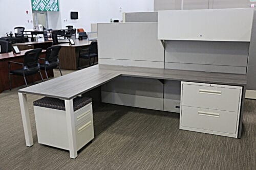 6'x 8' Haworth Compose Blended Plus+ Workstations South West