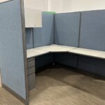 6'x6' HAWORTH Unigroup Graphite Basket Blue LVL 2