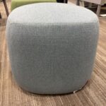 HAWORTH Blue/Green Pouf Ottoman Set