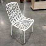 VITRA White Side Chair