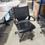 WILKHAHN Black Leather & Mesh Task Chair